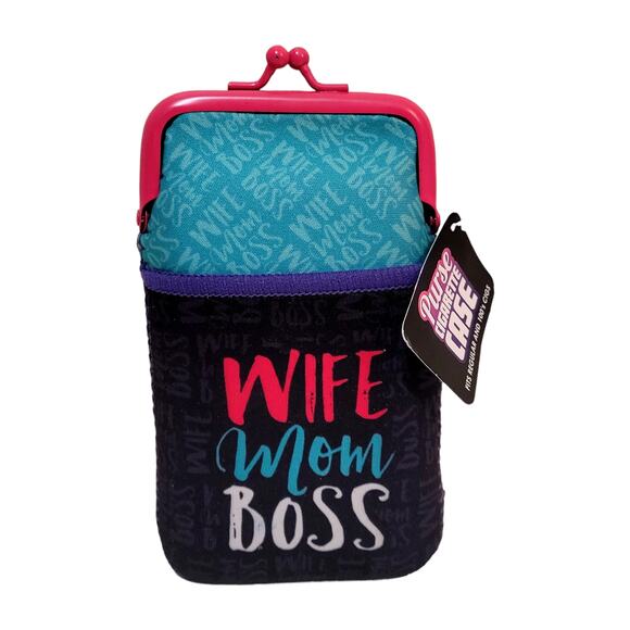 NWT Womens Cigarette Case for 100s Wife Mom Boss Twist Clasp Water Resistant - Picture 1 of 5